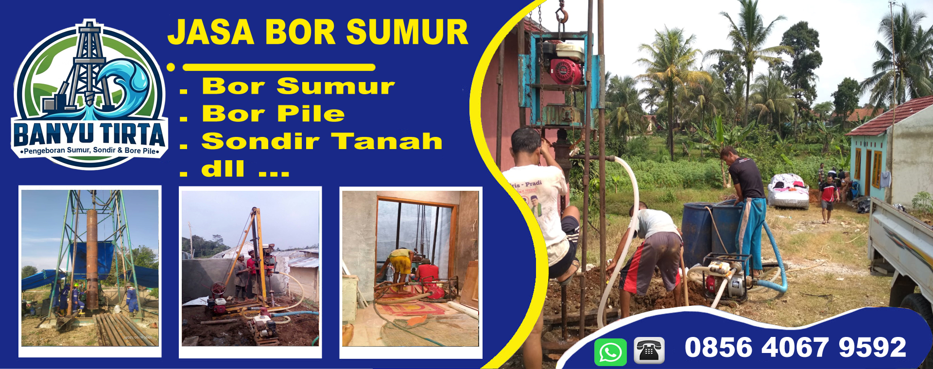 Jasa Sumur Bor Periuk Jaya Tangerang
